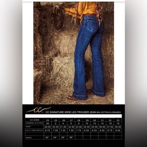 CC Western Trouser Jeans 28 x 34